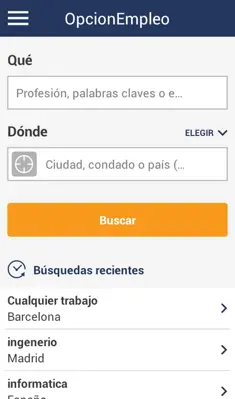 Opcionempleo android App screenshot 5